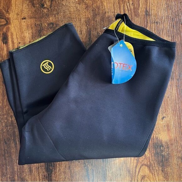 Hot Shapers Capri Length High Waist Sweat Pants - Picture 2 of 8